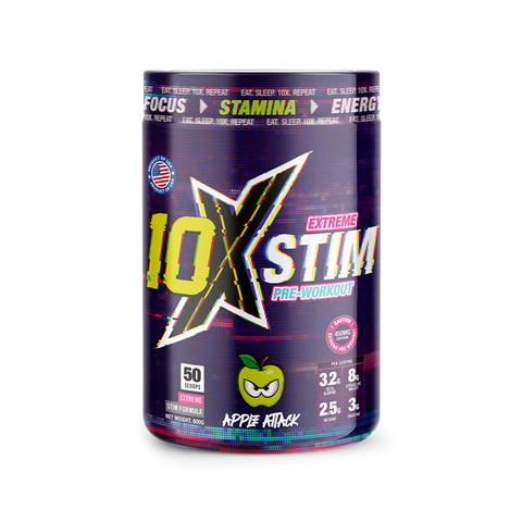 10X Athletic STIM Pre-Workout 600g