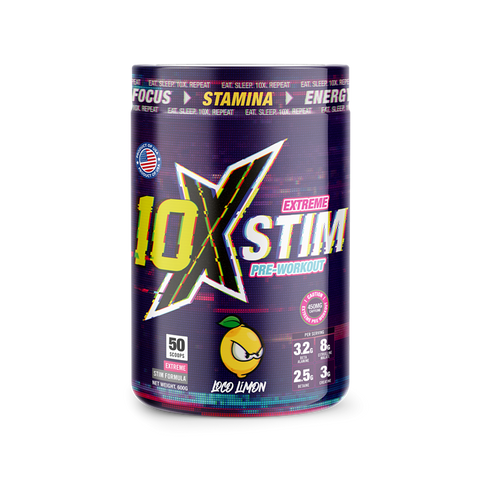 10X Athletic STIM Pre-Workout 600g