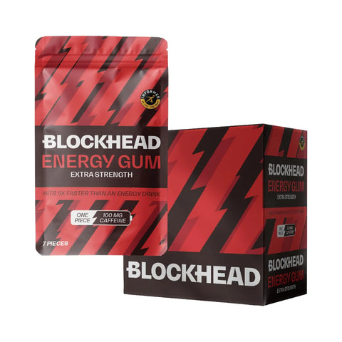 Blockhead Energy Gum Extra Strength