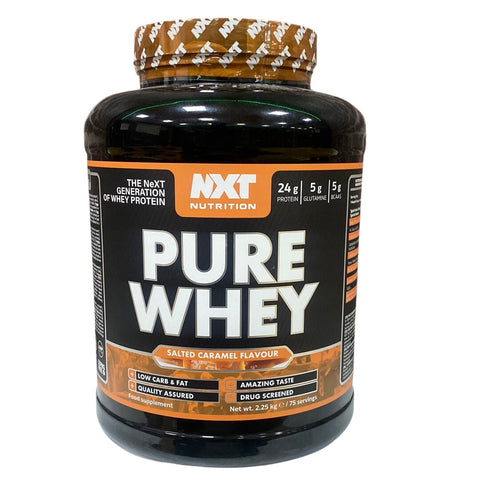 NXT Nutrition Pure Whey Salted Caramel 2.25kg