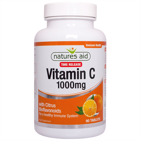 Natures Aid Vitamin C 1000mg Time Release 90 Tablets