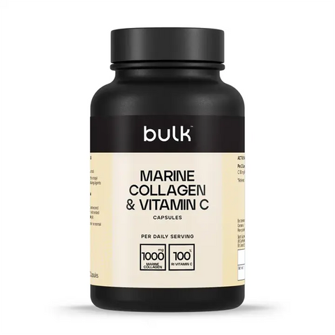 Bulk Marine Collagen & Vitamin C Capsules
