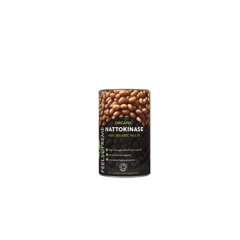 Feel Supreme Organic Nattokinase with Inulin
