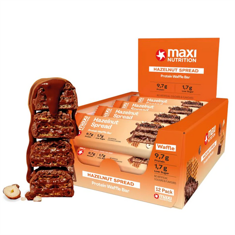 MaxiNutrition Protein Waffle Bar 12 x 40g