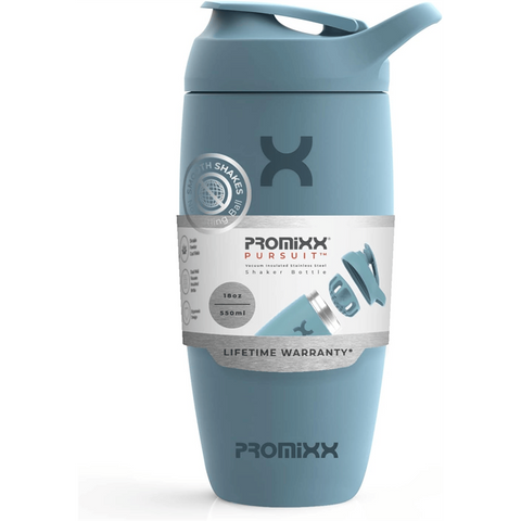 PROMiXX Pursuit Stainless-Steel Insulated Shaker Bottle 550ml