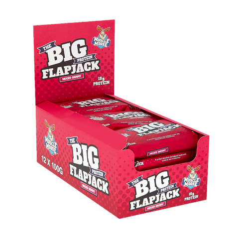Muscle Moose Big Protein Flapjack 12 x 100g