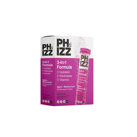 Phizz 3-in-1 Multivitamin & Rehydration Electrolyte Effervescent Tablets