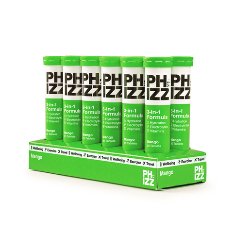 Phizz 3-in-1 Multivitamin & Rehydration Electrolyte Effervescent Tablets