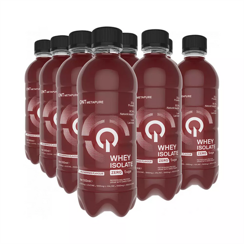 QNT Iso Whey 100% Metapure Protein Water 12 x 500ml