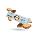 QNT Protein Wafer Bar 32% 12 x 35g