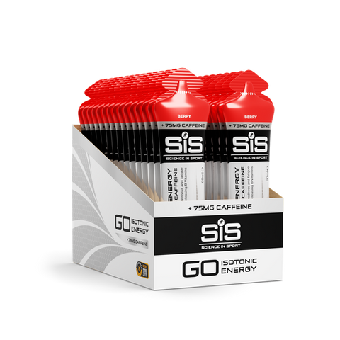 SIS Go Isotonic Energy + Caffeine Gels 30 x 60ml