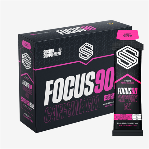 Soccer Supplement Focus90 Caffeine Gel 12 x 70g
