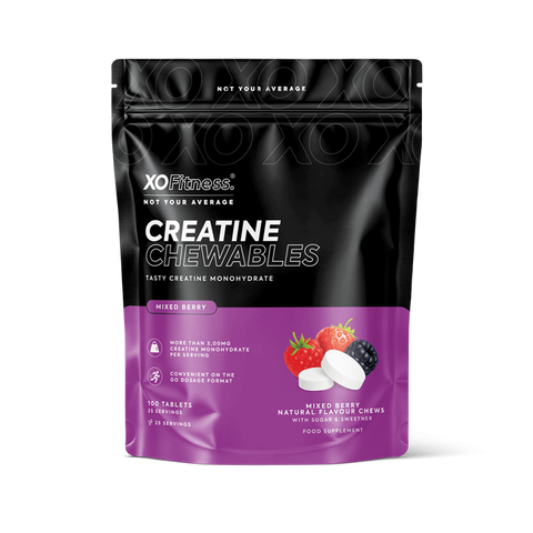 XO Fitness Creatine Chewable 100 Tablets