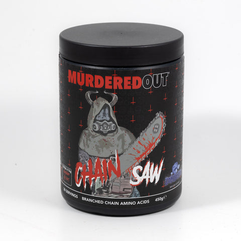 Murdered Out Chainsaw BCAA Amino Acids 450g