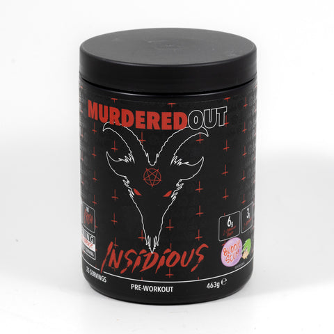 Murdered Out Insidious Pre Workout 463g