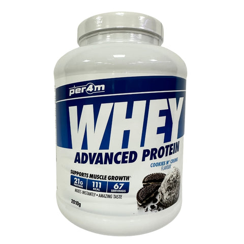 Per4m Whey Protein, cookies and cream flavour