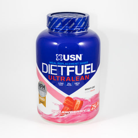 Usn Diet Fuel Ultralean Shake Strawberry 770G - Groceries